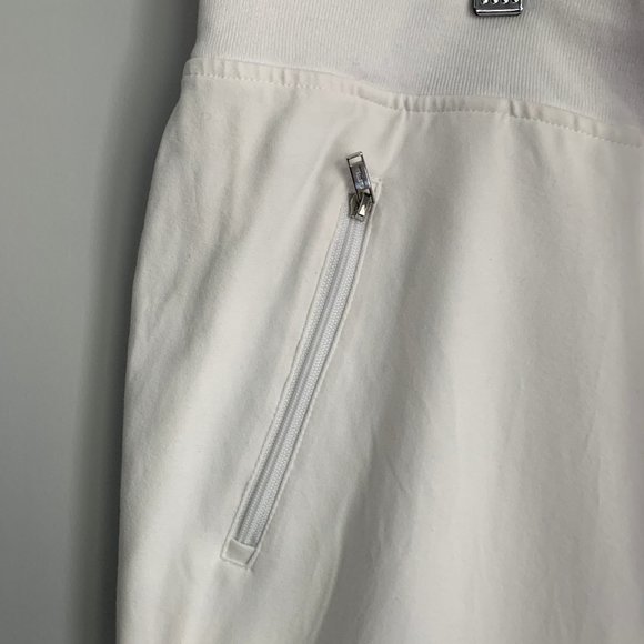 Lauren by Ralph Lauren White Capri Sweatpants Women Size XL - Picture 5 of 9